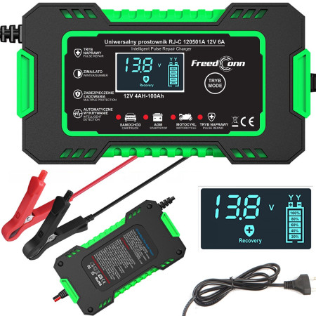 Tianye RJ-C 120501A 12V 6A akumuliatoriaus įkroviklis