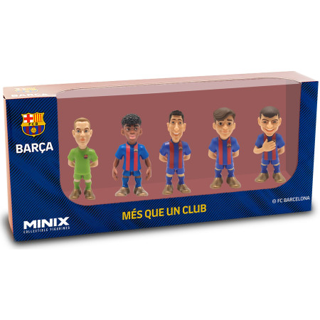 MINIX 5-PAKAS 7 CM - FC BARCELONA V2