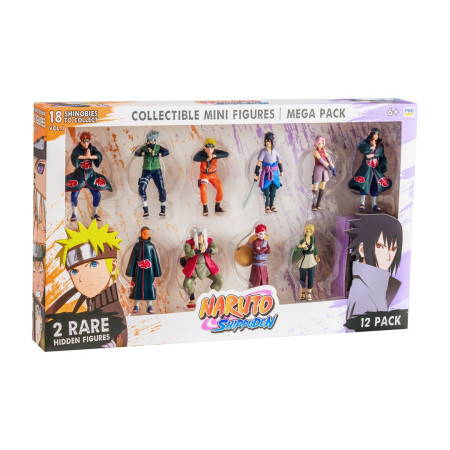 NARUTO SHIPPUDEN FIGŪRĖS - 12 PAK DELUXE IŠLEIDIMAS VER. A