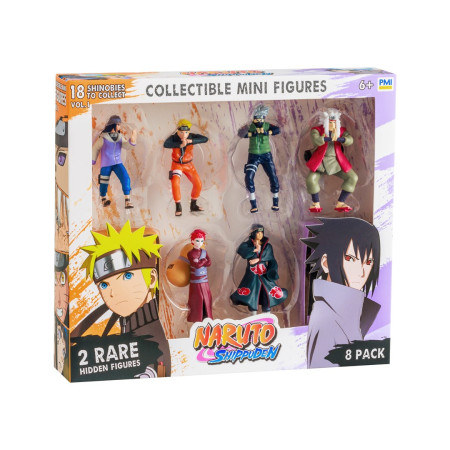 Naruto Shippuden figūrėlės - 8 pakuotė, deluxe leidimas A