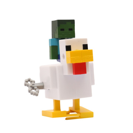 Minecraft S2 3D Vėjo figūrėlė - Višta & Jockey