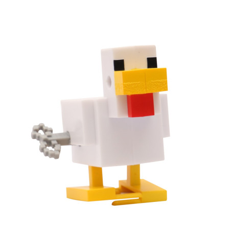 Minecraft S2 3D Vėjo figūrėlė - Višta & Jockey