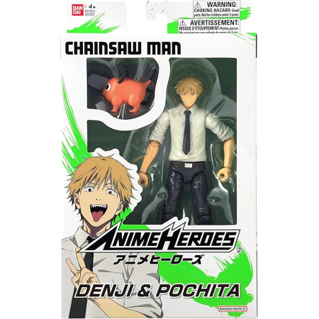 ANIME HEROES PJAUSTYKLŲ ŽMOGUS - DENJI IR POCHITA