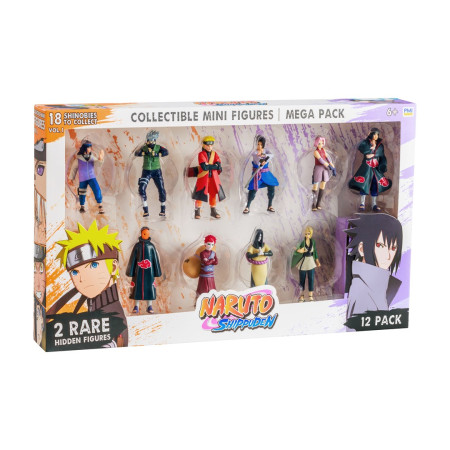 NARUTO SHIPPUDEN Figūrėlės - 12 pakuotės Deluxe leidimas Ver. B