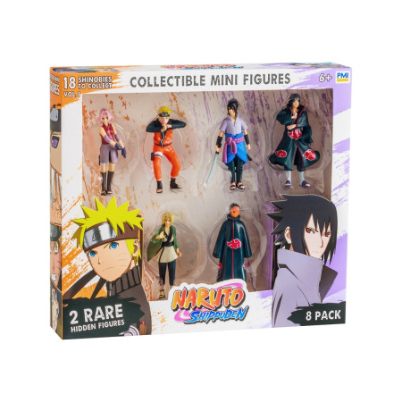 NARUTO SHIPPUDEN FIGŪROS - 8 PAKAS DELUXE IŠLEIDIMAS VER. C