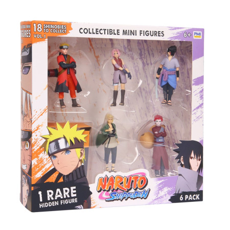 NARUTO SHIPPUDEN FIGŪROS - 6 PAKAS DELUXE IŠLEIDIMAS VER. C
