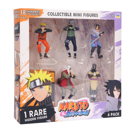 NARUTO SHIPPUDEN FIGŪROS - 6 PAKAS DELUXE IŠLEIDIMAS VER. B