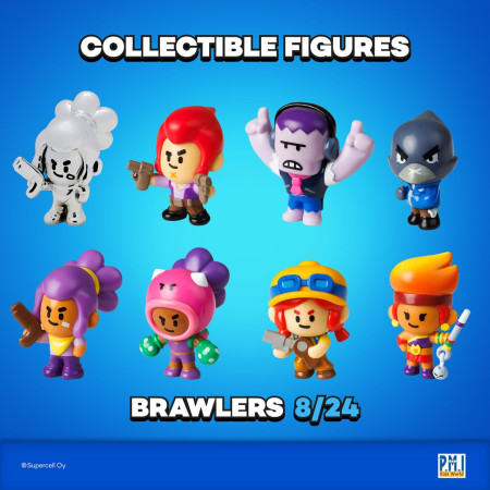 Brawl Stars S1 figūrų rinkinys - 8 pakavimo deluxe dėžutė Ver.C