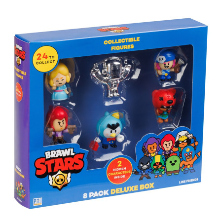 Brawl Stars S1 figūrų rinkinys - 8 pakavimo deluxe dėžutė Ver.B