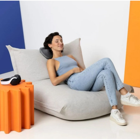 Ecomed 23309 masažinė sėdynė Juoda 24 W