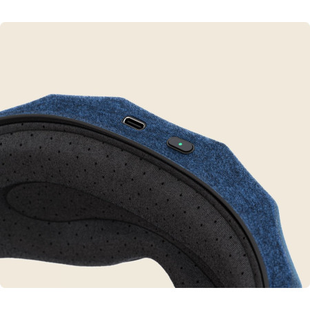 Therabody SleepMask masažuoklis veidui juodas, mėlynas
