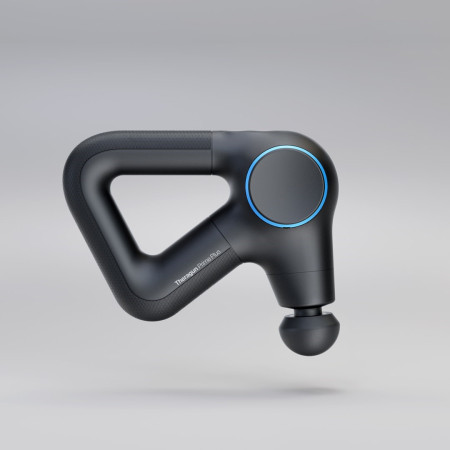 Therabody Theragun Prime Plus šildomas masažuoklis su smūginiu antgaliu juodas