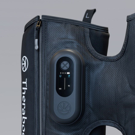 Therabody JetBoots Prime limfinio masažo batai L dydžio juodi