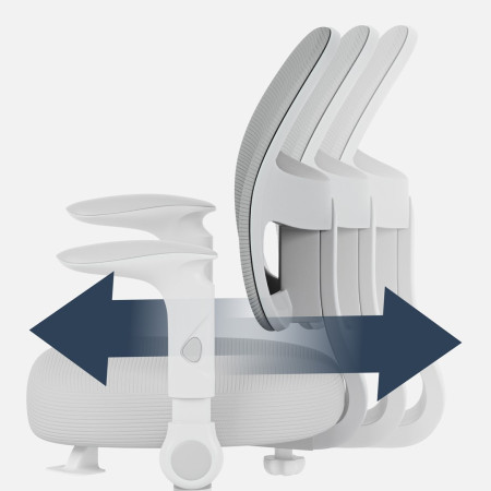 Sukamasis krėslas Junior 5.0 Pilkas