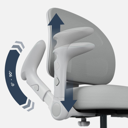 Sukamasis krėslas Junior 5.0 Pilkas