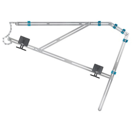 wolfcraft spindulio matuoklis Stair gauge juoda