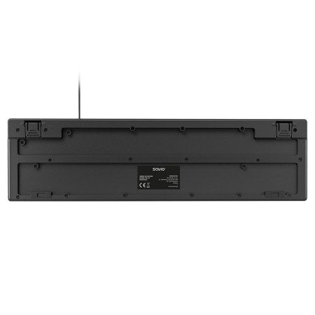 Savio KB-01 klaviatūra - Juoda