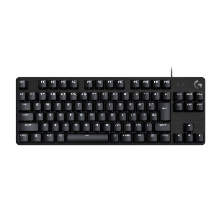 Logitech G G413 TKL SE klaviatūra Žaidimams USB QWERTY JAV tarptautinė versija Juoda