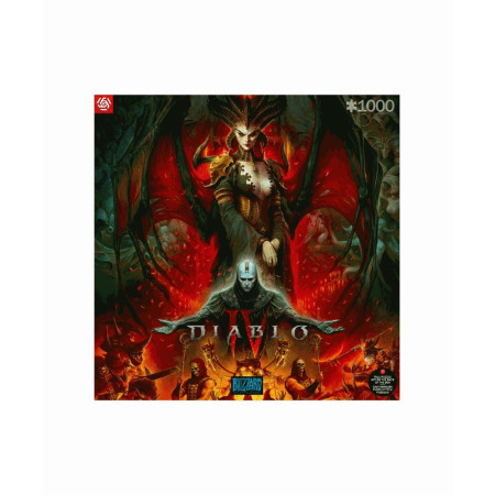 Good Loot Žaidimų dėlionė: Diablo IV Lilith kompozicija (1000 dalių)