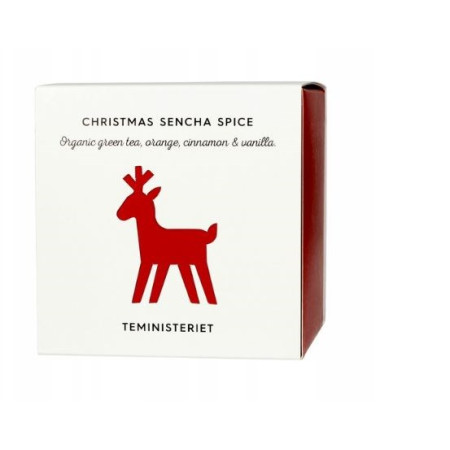 Kalėdinė Sencha Spice Žaliosios Arbatos Lapai 100 g - Teministeriet