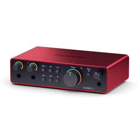 Focusrite Scarlett 2i2 USB-C 4th Gen Garso sąsaja