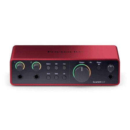 Focusrite Scarlett 2i2 USB-C 4th Gen Garso sąsaja