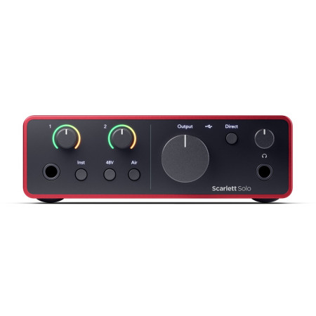 Focusrite Scarlett Solo 4th Gen 2 kanalų garso sąsaja