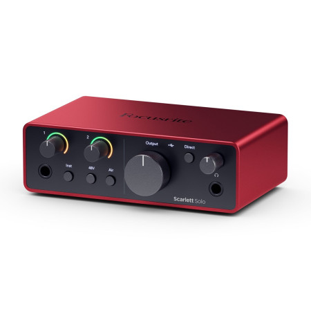 Focusrite Scarlett Solo 4th Gen 2 kanalų garso sąsaja