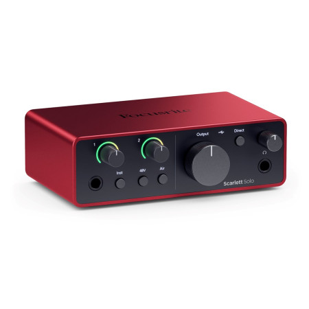 Focusrite Scarlett Solo 4th Gen 2 kanalų garso sąsaja