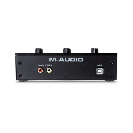 M-AUDIO M-Track Solo USB Garso sąsaja, Crystal, 16 bit 48 kHz, juoda
