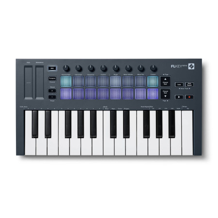 Novation FLKEY Mini - MIDI klaviatūra FL Studio programai