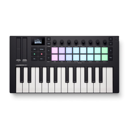 Novation Launchkey Mini 25 MK4 - MIDI klaviatūra su 25 klavišais