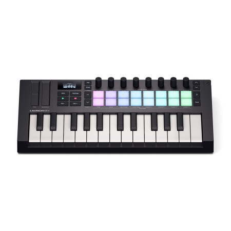 Novation Launchkey Mini 25 MK4 - MIDI klaviatūra su 25 klavišais
