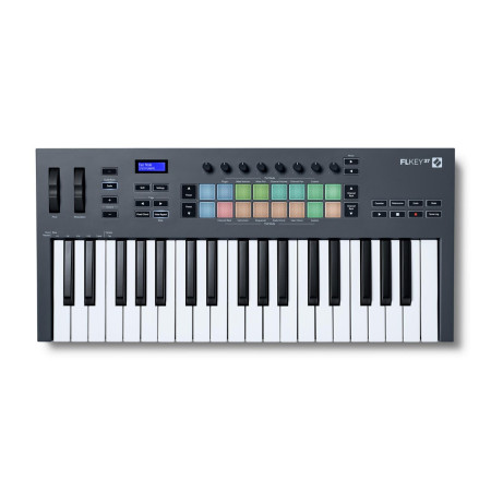 Novation FLKEY 37 MIDI klaviatūra FL Studio programinei įrangai