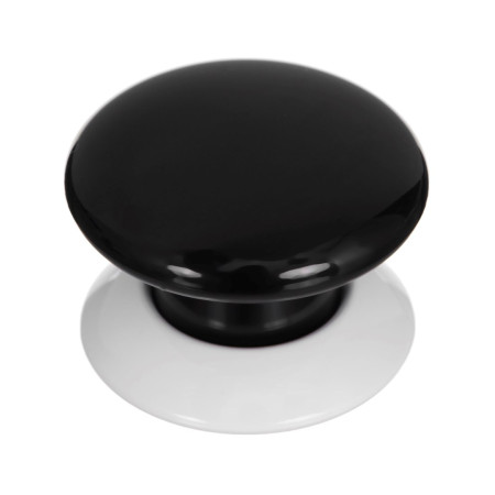 Fibaro The Button Black vieno mygtuko pagalbos įrenginys