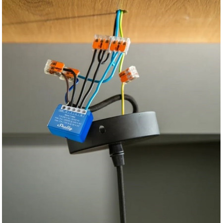 Shelly Qubino Wave 1 Mini LR Išmanusis jungiklis Z-Wave Mėlyna