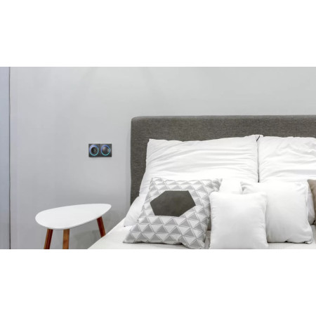 Fibaro Walli išmanusis elektros lizdas Antracitas