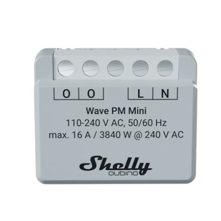 Shelly Qubino Wave PM Mini Išmanusis jungiklis