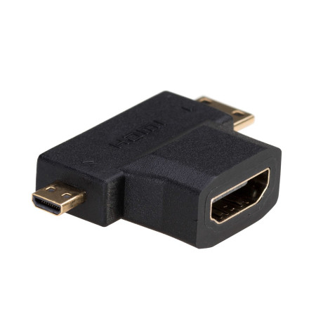 Akyga AK-AD-23 HDMI miniHDMI / microHDMI keitiklis Juoda