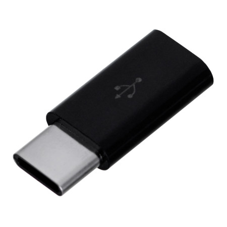 Savio AK-31 invertavimo adapteris Micro USB į USB 3.1 Typ C Juoda