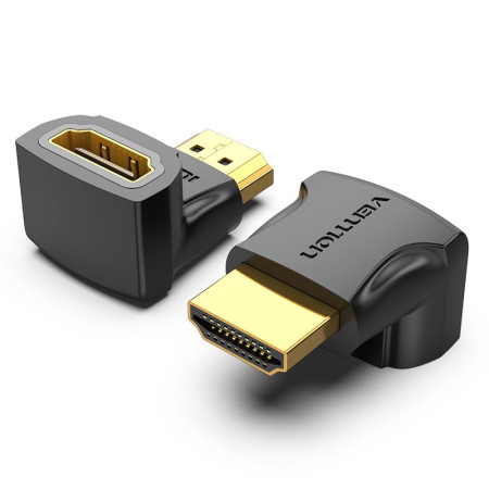 Vention AIOB0 Kabelių lizdinio / kištukinio jungčių tipo keitiklis HDMI Juoda