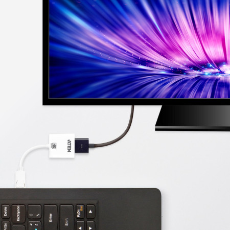 ATEN VC986-AT vaizdo kabelio adapteris DisplayPort į HDMI