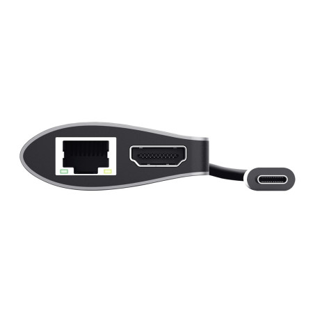 Trust Dalyx HDMI, RJ-45, USB 3.2 Gen 1 Adapteris