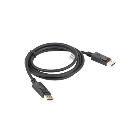 Lanberg DisplayPort kabelis 1,8 m Juodas