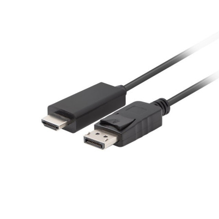 Lanberg DisplayPort HDMI keitiklis Juodas