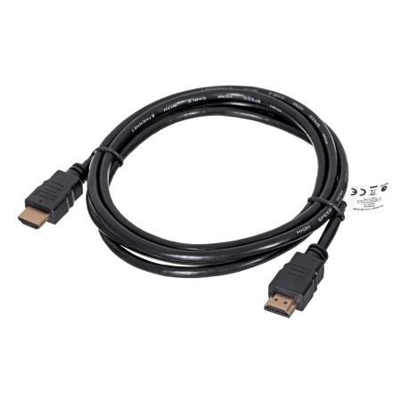 Lanberg CA-HDMI-11CC-0018-BK HDMI A tipo (standartinis) kabelis 1,8 m juodas