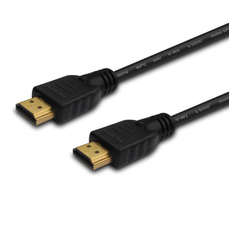 SAVIO CL-195 HDMI kabelis 2 m su paauksuotomis jungtimis