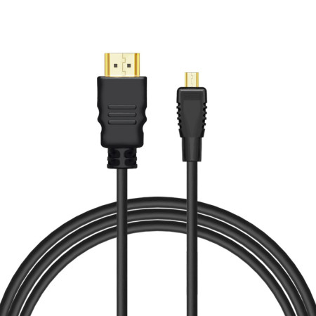 Savio HDMI kabelis 1 m (A tipo, D tipo, juodas)