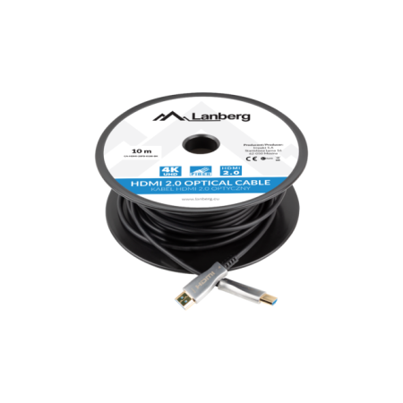 LANBERG HDMI kabelis M/M V2.0 10 m optinis AOC