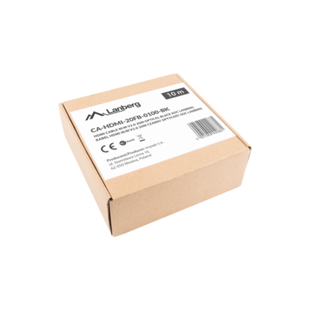 LANBERG HDMI kabelis M/M V2.0 10 m optinis AOC